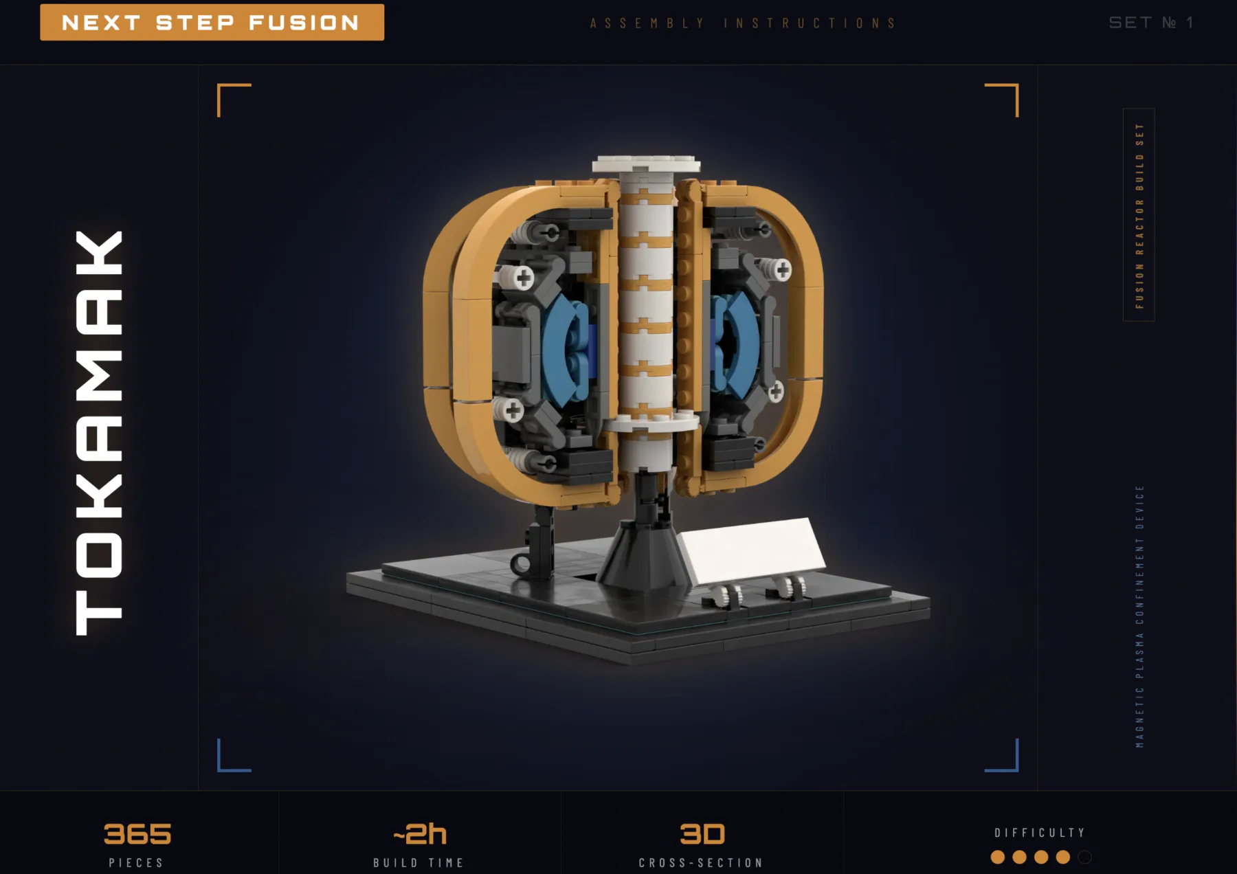 Tokamak assembly instructions, page 1 of 86